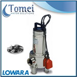 Submersible sewage dirty waste water pump DOMO10VX 0,75kW 230 Vortex Float Lowara