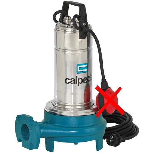 Pompe Eau Submersible Dilaceratrice Eau Usee CALPEDA GQG6-25 1,5kW
