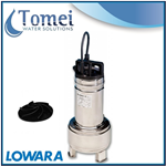 Pompe relevage eaux usees submersible DOMO7VX SG 0,55kW 230V PAS Flotteur Lowara