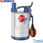 Pedrollo TOP Submersible DRAINAGE pumps for clear water with Float Switch TOP1 0,25kW 0,33HP 220V Mono-phase Cable 5m