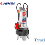 Pedrollo BC "DOUBLE-CHANNEL" Submersible pumps for sewage water BC15/50 1,1kW 1,5HP Three-phase Cable 10m