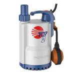 Pedrollo TOP Tauchmotorpumpen - für sauberes Wasser mit Schwimmerschalter TOP4-10m 0,75kW 1HP 230V Einzelphase Kabel 10m